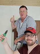 Bilder von der Renovierung